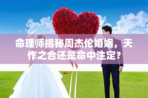 命理师揭秘周杰伦婚姻，天作之合还是命中注定？