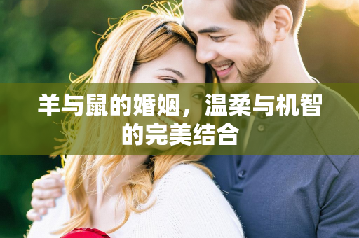 羊与鼠的婚姻，温柔与机智的完美结合