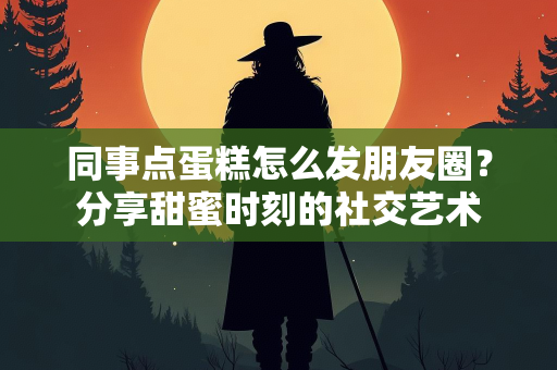 同事点蛋糕怎么发朋友圈？分享甜蜜时刻的社交艺术