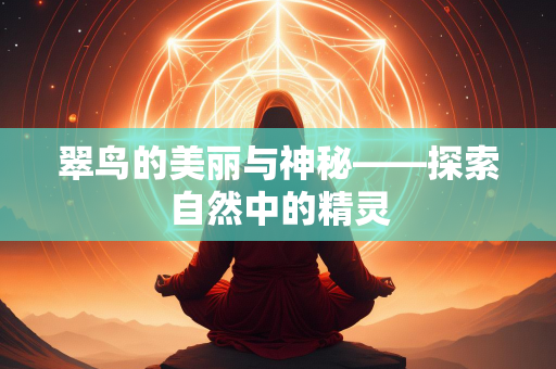 翠鸟的美丽与神秘——探索自然中的精灵