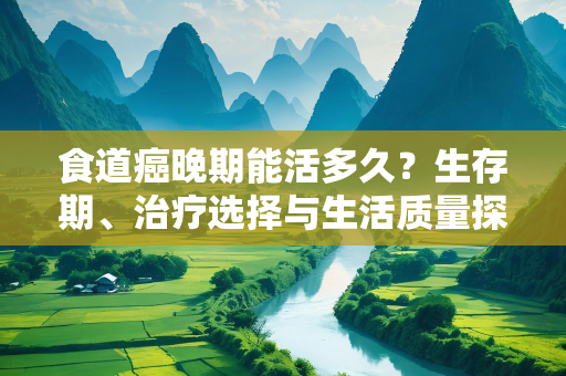 食道癌晚期能活多久？生存期、治疗选择与生活质量探讨