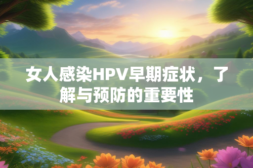 女人感染HPV早期症状，了解与预防的重要性