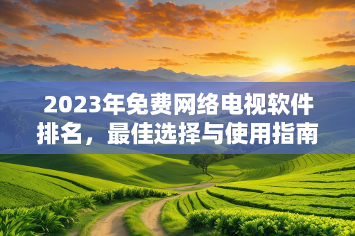 2023年免费网络电视软件排名，最佳选择与使用指南