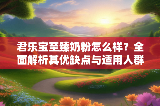 君乐宝至臻奶粉怎么样？全面解析其优缺点与适用人群