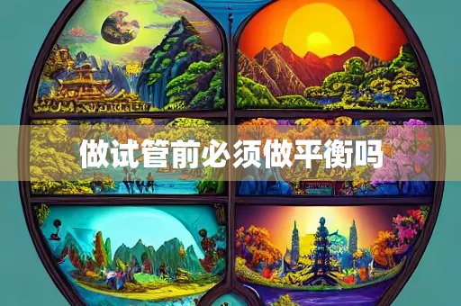 做试管前必须做平衡吗