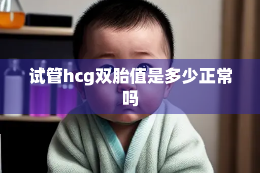 试管hcg双胎值是多少正常吗