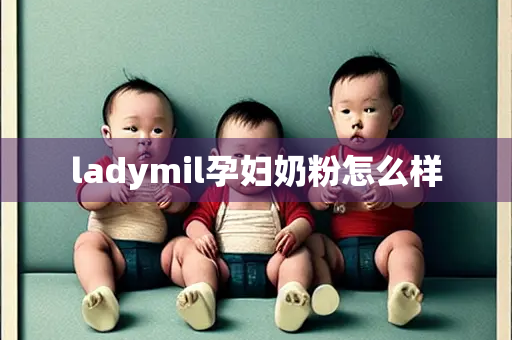 ladymil孕妇奶粉怎么样