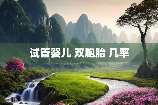 试管婴儿 双胞胎 几率