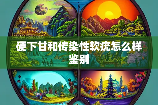 硬下甘和传染性软疣怎么样鉴别