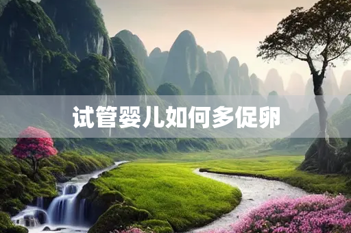 试管婴儿如何多促卵