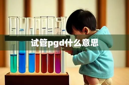 试管pgd什么意思