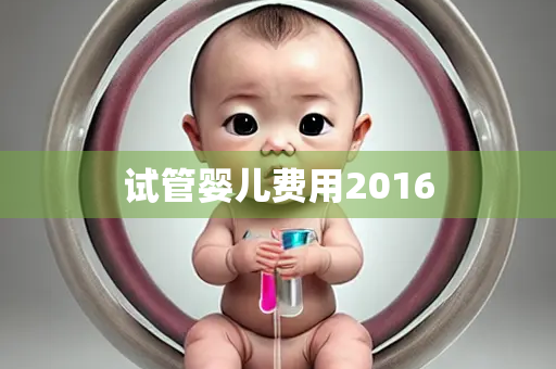 试管婴儿费用2016