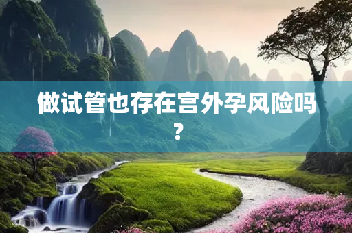 做试管也存在宫外孕风险吗？