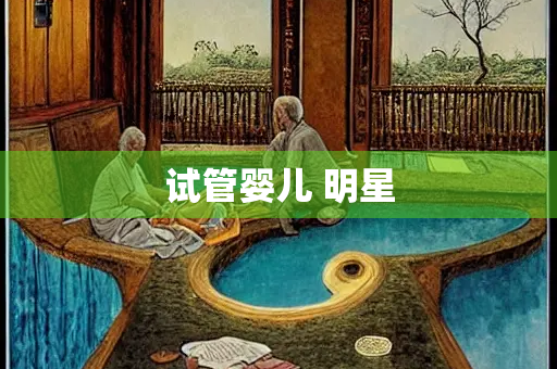 试管婴儿 明星