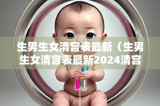 生男生女清宫表最新（生男生女清宫表最新2024清宫图）